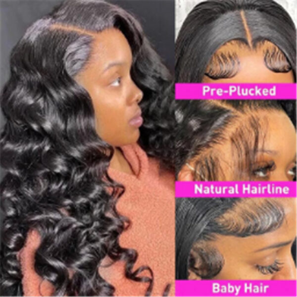 HD Lace 13x4 Loose Wave Human Hair Lace Front Wigs（Full Frontal） - Image 3